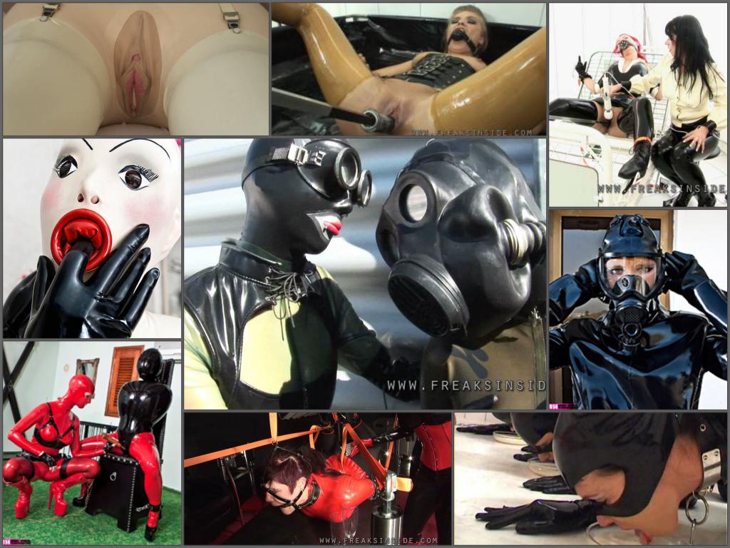 Paris reccomend gasmask latex dildo