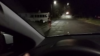 best of Wanders streets sucking fucking wife