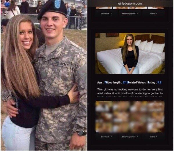 cheating military wife porn