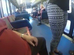 Fucked public bus